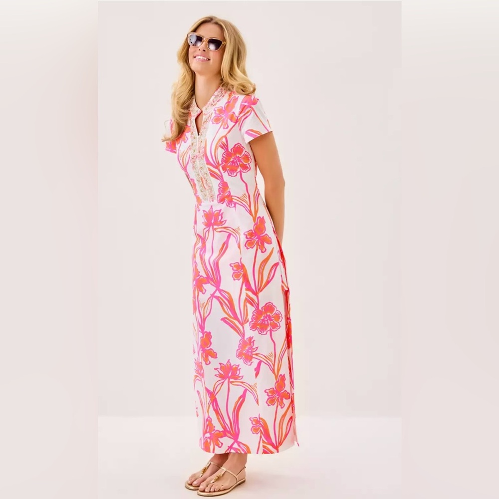NWT Lilly Pulitzer Velora Maxi Romper.